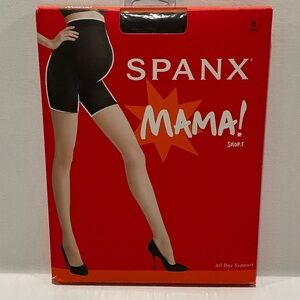 New SPANX MAMA Short All Day Wear w/Built in Support, Firms Butt and Thighs.